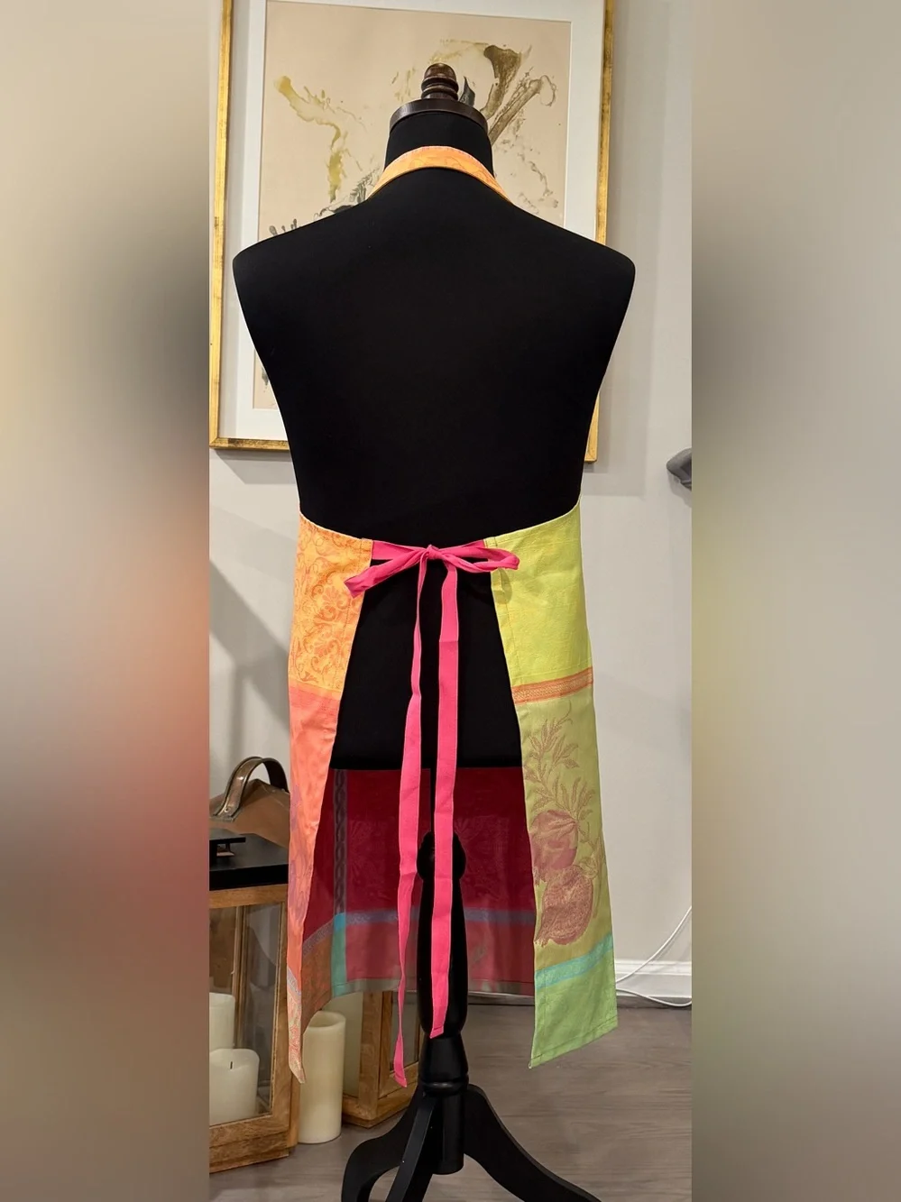 Garnier Thiebaut Mille Tutti Frutti Smoothie Apron, Coated Cotton